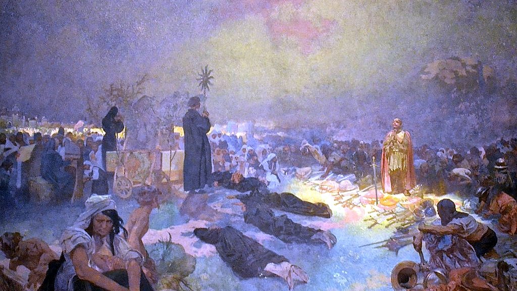 After the Battle of Vitkov Hill, Alfons Mucha's Slav Epic, 1923