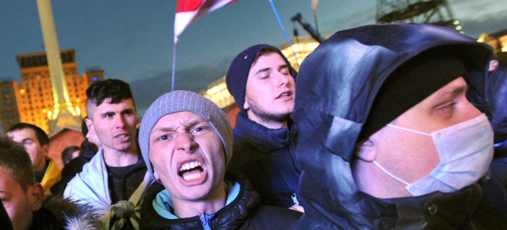 Pro-EU protest in Ukraine