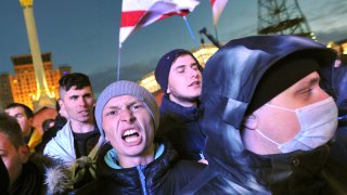 Pro-EU protest in Ukraine