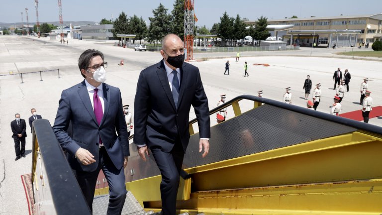 Пътуването е съвместно с делегация на Република Северна Македония