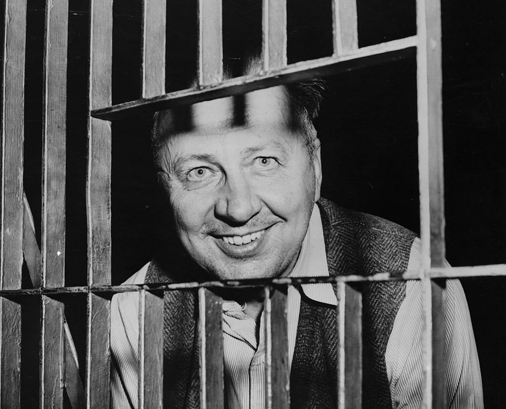 "Mad Bomber" George Metesky Smiling in Jail