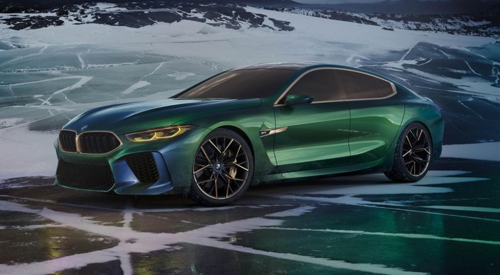 BMW 
Concept M8 Gran Coupe ни е страх дори да го погледнем. Изглежда все едно някой е хвърлил пясък в очите на M6 Gran Coupe.