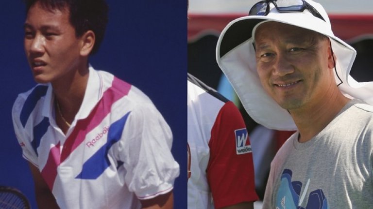 Майкъл Ченг, 42, става най-младият победител на Ролан Гарос, когато е само на 17. Сега е треньор на Кеи Нишикори.