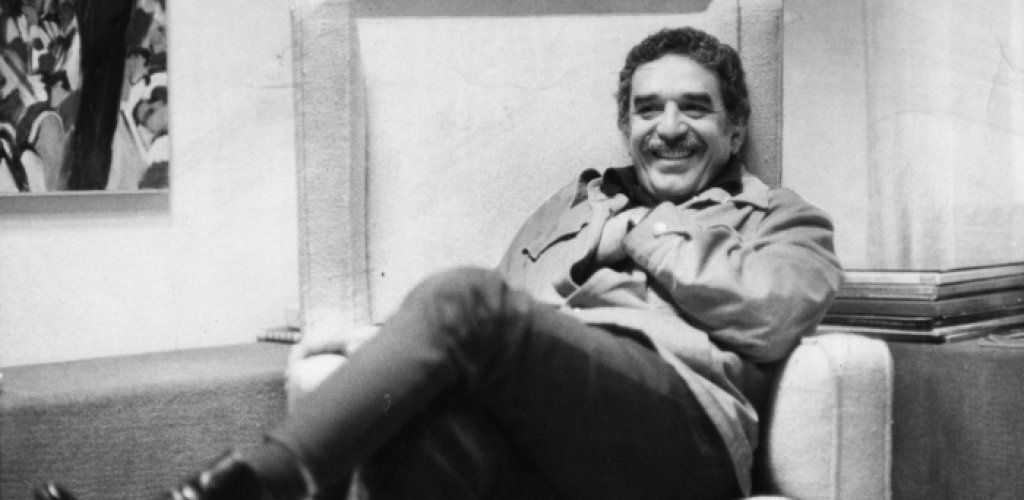 Gabriel Garcia Marquez, the Colombian writer and political activist, in Mexico City in 1976.