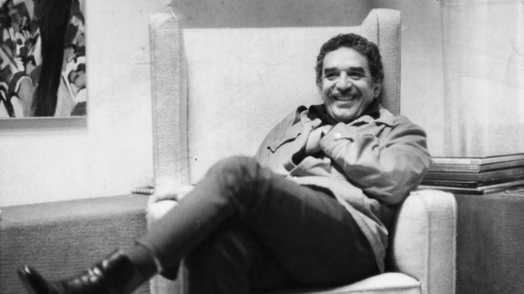 Gabriel Garcia Marquez, the Colombian writer and political activist, in Mexico City in 1976.