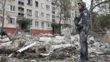 Нанесени са щети по гражданска инфраструктура (снимката е архивна)