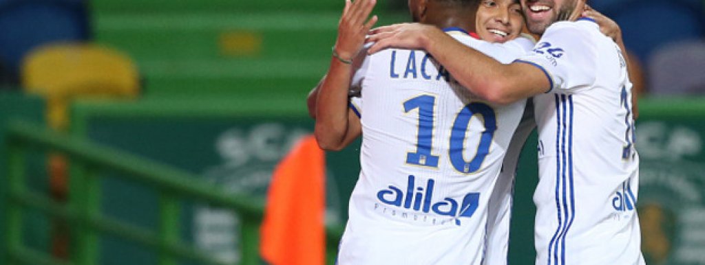 Лион спечели контролата с 1:0 след гол на Александре Лаказет