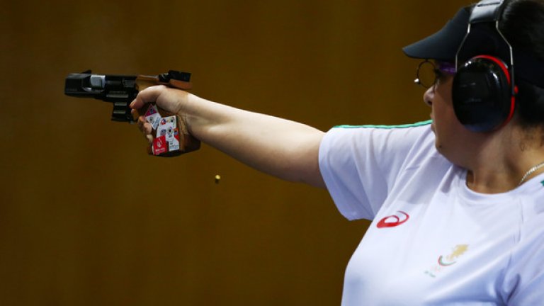 Антоанета Бонева остана последна във финала на 25 м пистолет