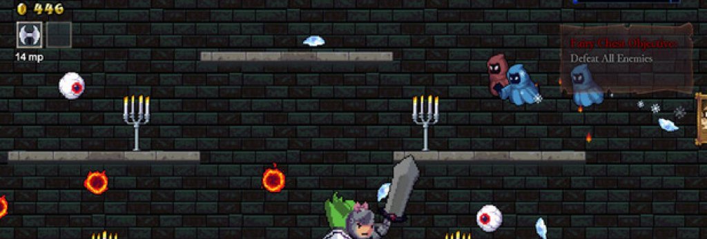 Rogue Legacy
Процесор: 1.6GHz
RAM: 2GB
Видеокарта: x1950 Pro, 7900 GT
Вземете някоя игра от 90-те, добавете roguelike гейминг, модерен генератор на случаен принцип на нива и няколко RPG елемента и ще получите Rogue Legacy. Това е една от най-зарибяващите инди игри на последните десетина години.
Играете като рицар, който се спуска директно в замък пълен с гадни неща. Когато умирате - умирате, след което се завръщате като един от наследниците на рицаря. Замъкът ще е различен, както ще е различен и класът на вашия герой. И докато се налага всеки път да започвате отначало, можете да отключвате бонуси, събирайки злато от ковчежетата в замъка.
Това е основата екста, която я отличава от истинска roguelike игра, при която ако умрете, все едно не сте играли изобщо.