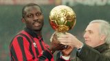 Като играч на Милан, Джордж Уеа печели "Златната топка" през 1995 г.