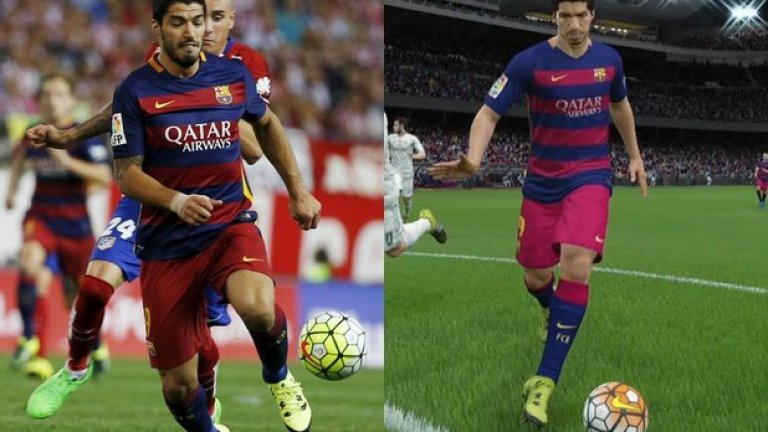 3. Луис Суарес - 90