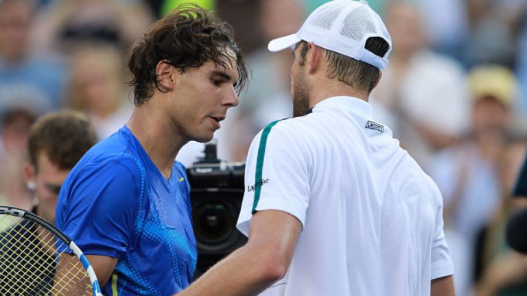 Рафаел Надал изигра най-силния си мач на US Open срещу Анди Родик и се класира за полуфиналите на последния за годината турнир от Големия шлем