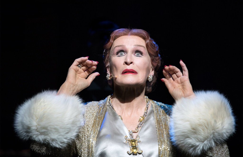 глен клоуз в "sunset boulevard"