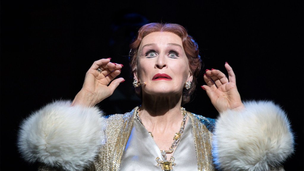 глен клоуз в "sunset boulevard"