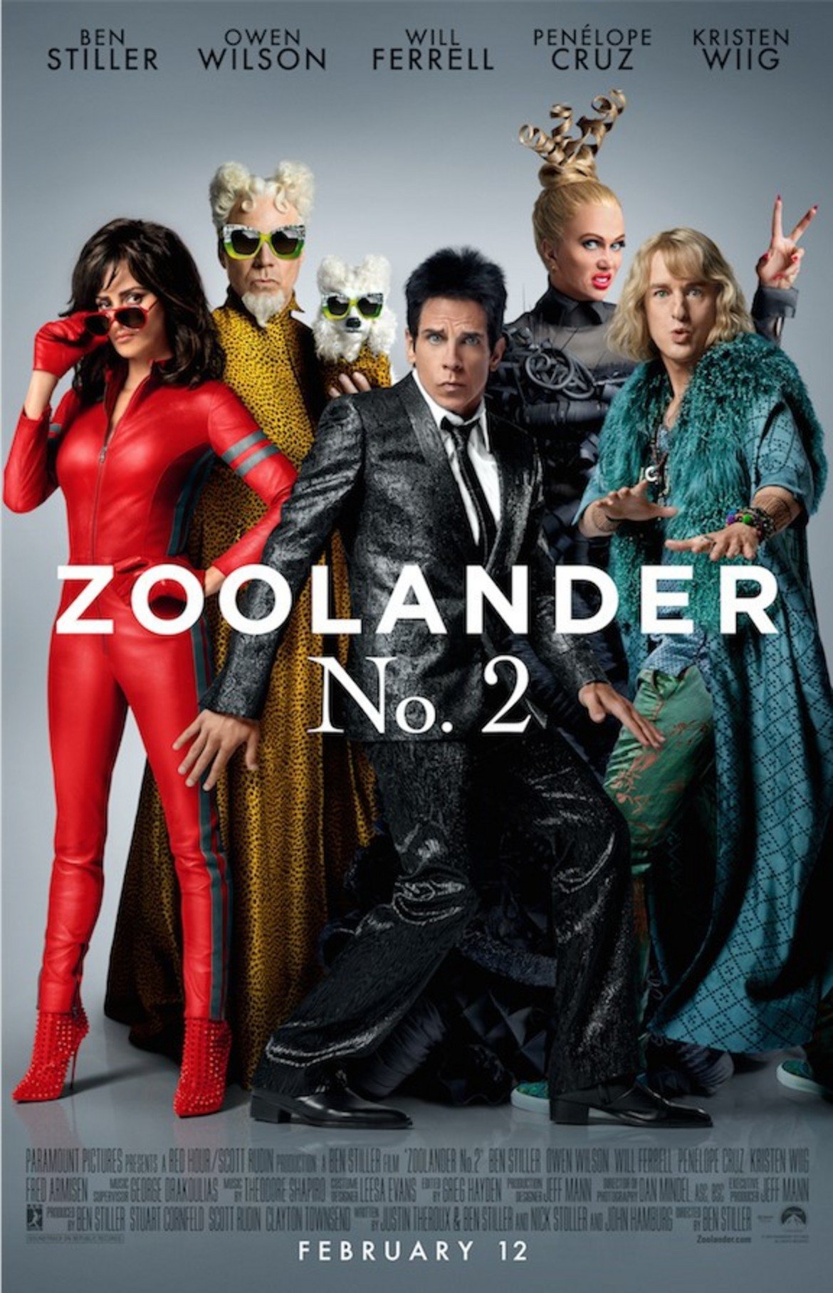 "Зулендър 2" (Zoolander 2, 2016 г.)
Дерек (Бен Стилър) и Хензел (Оуен Уилсън) са примамени да се занимават с мода отново след като от години не са го правили. В Рим обаче двамата се оказват цел на зловеща конспирация. Разбира се, при комбинацията Стилър-Уилсън ви е ясно, че става въпрос за комедия. Като добавим към това имена като Пенелопе Круз, Уил Феръл, Мила Йовович и др., филмът достига равнището "ставащ за гледане",  макар да не получи висока оценка от критиката.