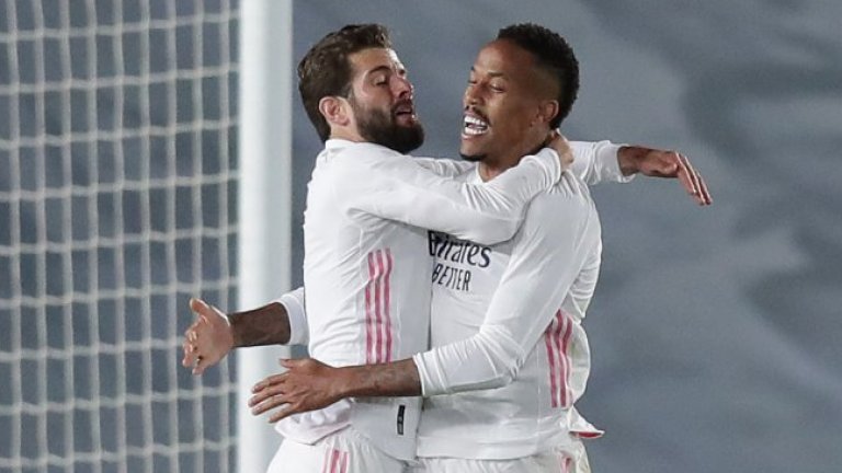 Реал се помъчи, но отново е на две точки зад Атлетико