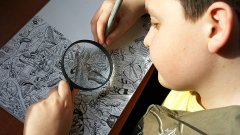 11-годишният сръбски гений Душан Кртолица се учи да рисува своите анатомично правилни картини на животни и растения