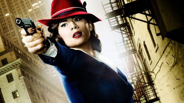 Agent Carter (2015 - 2016) - 18 епизода
Киновселената на Marvel днес е печатница за пари. Всеки филм от поредицата има страхотни приходи, а популярността е достатъчно голяма, че да се поддържат и няколко телевизионни сериала, които вървят по ABC и Netflix.
Agent Carter продължава историята на Пеги Картър, която видяхме в Captain America: The First Avenger. Действието се развива непосредствено след края на Втората световна война. Хейли Атуел е просто страхотна, успявайки да създаде пълнокръвен екшън герой, който обаче не е чужд на женската си страна, а сериалът се потапя в дизелпънка, шпионажа и Америка от втората половина на 40-те.
Въпреки че критиката е влюбена в Agent Carter, рейтингите не са никак високи, а връзките между сериала и настоящите филми от киновселената на Marvel са твърде бегли за масовия вкус. Сериалът е спрян след втория си сезон и въпреки многото слухове, засега няма никакви планове за подновяването му.