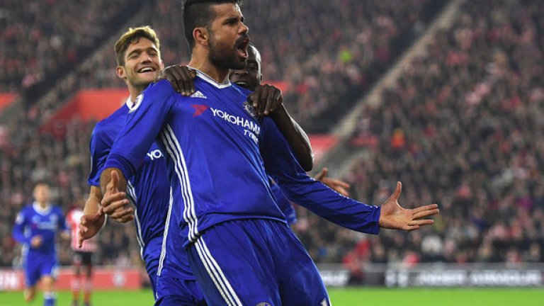 6. Конте превръща Челси в отбора, за който мечтае
Челси вече изглежда доста по италиански - здрава отбрана и силно нападение. Конте засега изпълнява успешно мисията си, въпреки че имаше някои трудни периоди.