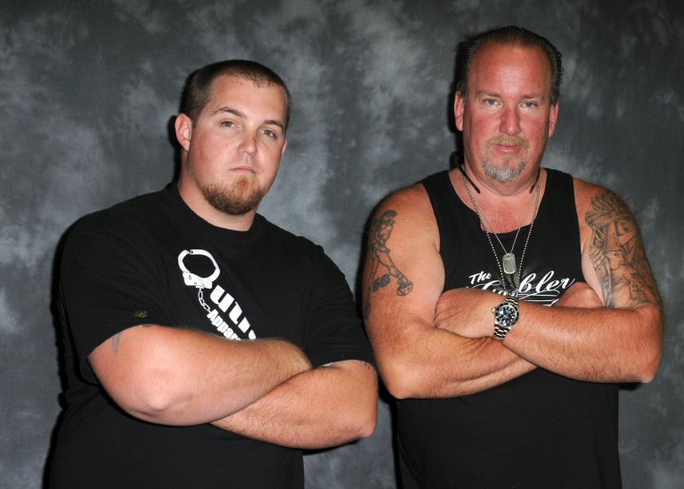 Даръл Шийтс заедно със сина си Брандън