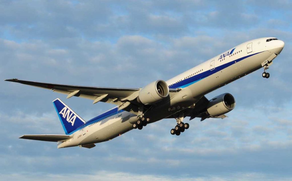 ANA - All Nippon Airways 777-300ER taking offjpg