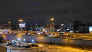 Осем коли се удариха на Околовръстното в София