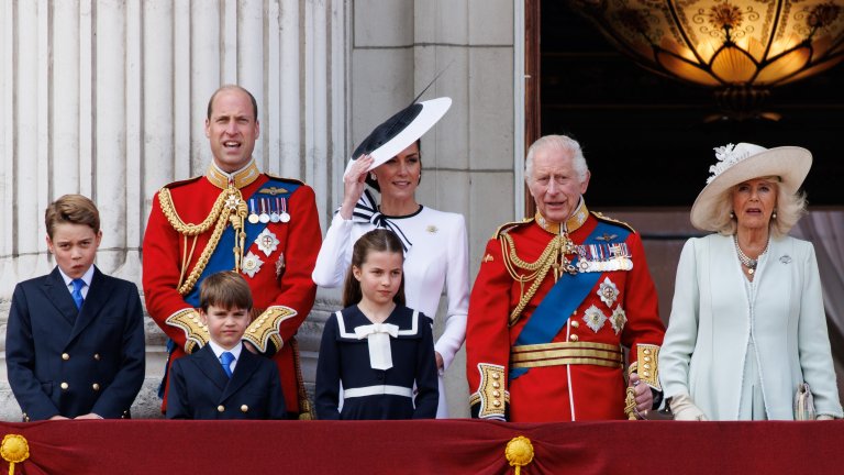 Кейт Мидълтън се завърна на парада за рождения ден на крал Чарлз (снимки)