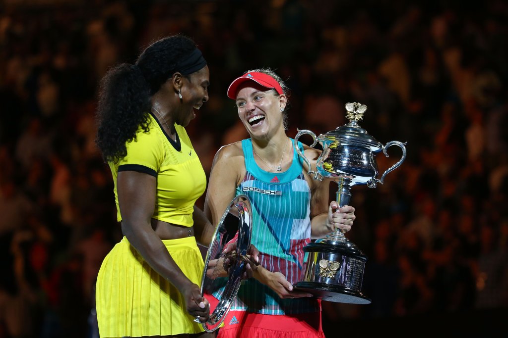 australian open, australian open 2016, анджелик кербер, серина уилямс
