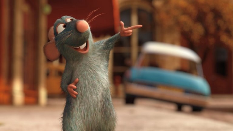 "Рататуй" 
Веселата анимация на Pixar е подходяща за по-хладното есенно време по две причини. Първо, рисуваните филми винаги са страхотна идея за мрачните дни, в които ви се гледа нещо цветно и не толкова натоварващо. Освен това историята на симпатичния плъх-готвач може да ви вдъхнови и да ви даде идеи за нови подвизи в кухнята, които през горещите летни дни дори не ви и минават през ум.