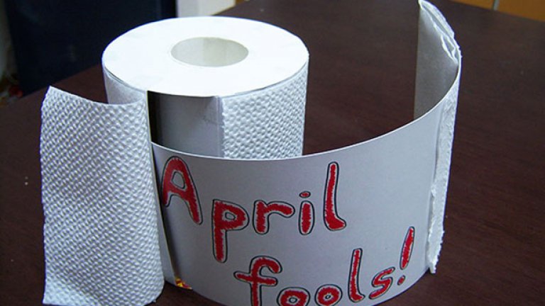 Тоалетната хартия е фаворит за всякакви шегаджийски планове