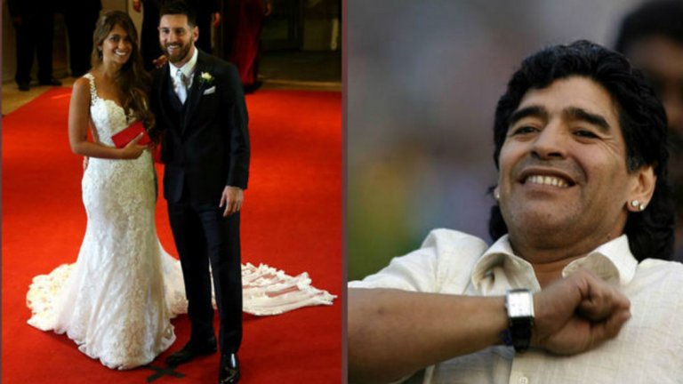 Диего Марадона даде интересно обяснение защо не присъства на сватбата на Лео Меси...