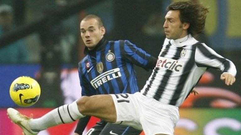 Уесли Снайдер не успя да помогне на Интер в дербито на Италия срещу Ювентус