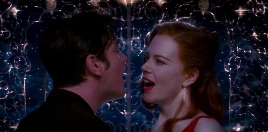 4. “Мулен Руж” (от 2001 г.)
Любовната история на Сатен и Крисчън се разиграва на блестящата сцена на “Мулен Руж” в Париж. Тя е танцьорка, която развлича състоятелните мъже в спалнята си. А той е романтично настроен писател, който попада под ласките на Сатен заради недоразумение.