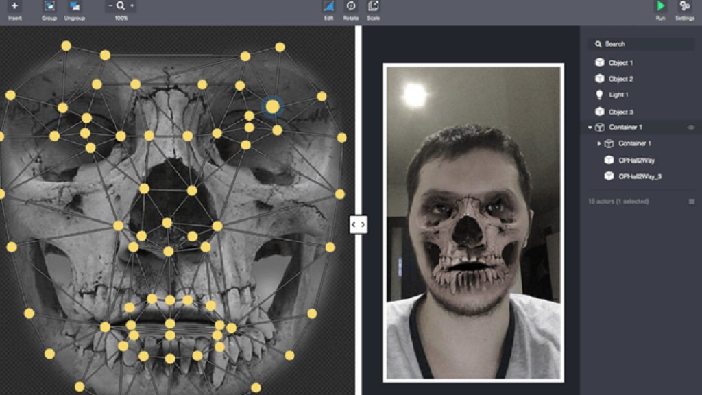 Masquerade, приложение, Facebook