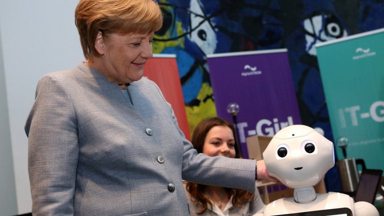 Ето каква е стратегията на Меркел за превземане на втората вълна на изкуствен интелект