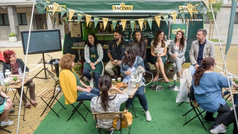 Jacobs отвори първото си "Кафене-мечта"