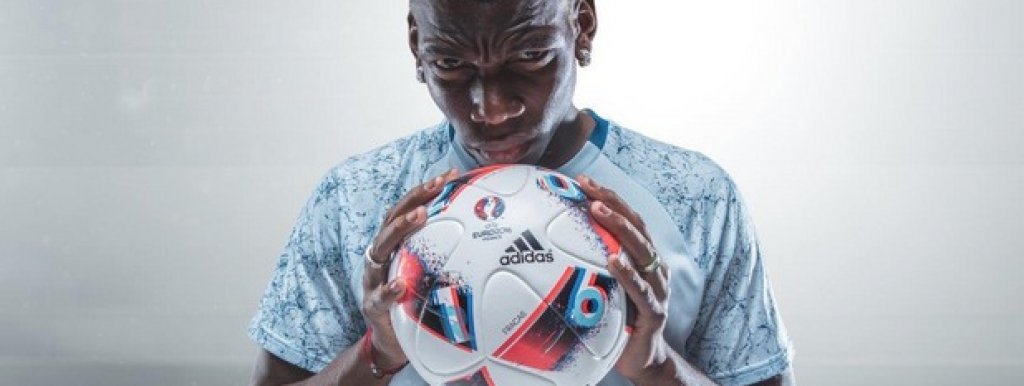 Пол Погба бе сред първите, които пробваха новата топка