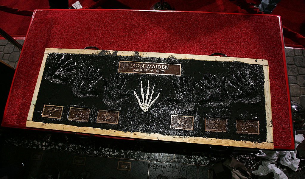 Iron Maiden Inducted Into Hollywoods Rock Walk