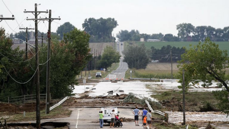 Стотици изчезнаха при наводнение в Колорадо