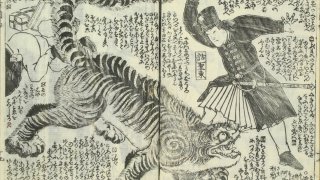 George_Washington_battling_a_tiger