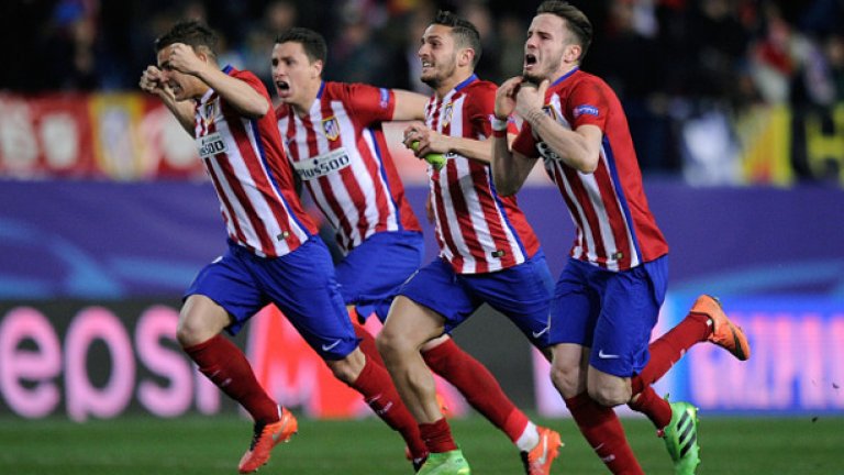 Атлетико си е Атлетико. Преимущество и в двата мача, а накрая треперене при дузпите. Трансферите отново не помогнаха да се реши основният проблем - Диего Симеоне разчита на 14 играчи през целия сезон. Той не обича ротациите, но Габи, Коке, Годин и Гризман започват да се задъхват от тежкия сезон.