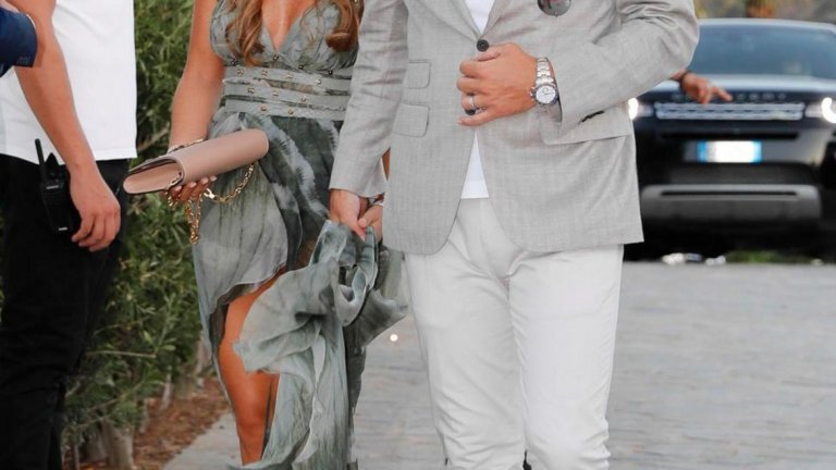 Легендата на Челси Джон Тери със съпругата си Тони