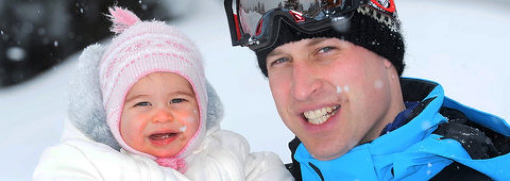 И прилича на баща си, което виждаме от този кадър.