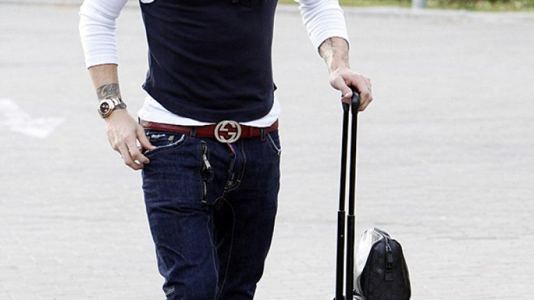 Звездата на Реал Мадрид Серхио Рамос е известен с изтънченото си модно чувство.