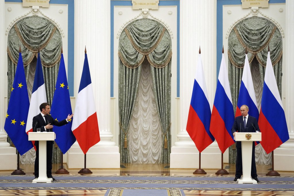 И двамата държавни лидери видяха шанс за деескалация в представените от френския президент идеи