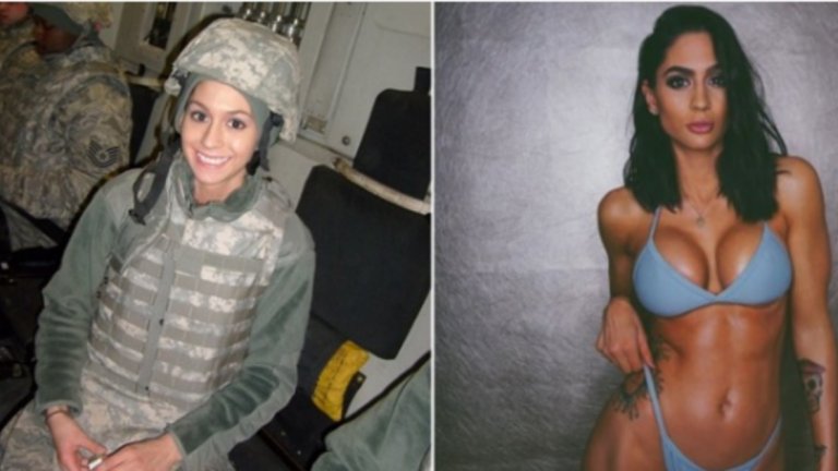 Войникът Хоуп ХауърдДо преди няколко години е военен в Афганистан. Но опитът в сухите азиатски земи я белязва дълбоко и 27-годишната Хоуп Хоуърд, след първите 6 години служба, решава са смени униформата с една стара мечта. Да стане модел и да се посвети на грижата за тялото.