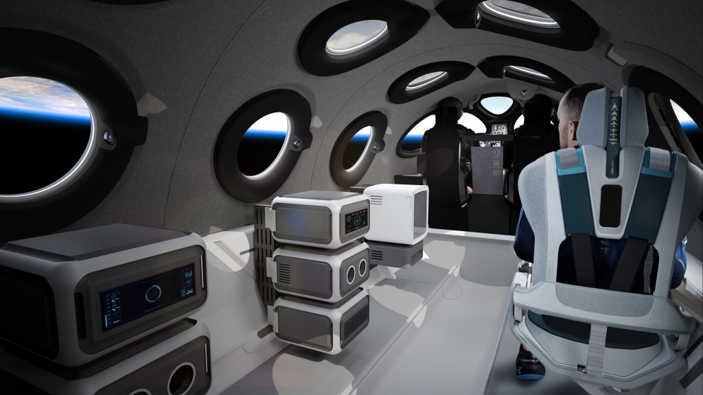 Лукс в космоса: Добре дошли на борда на SpaceShipTwo