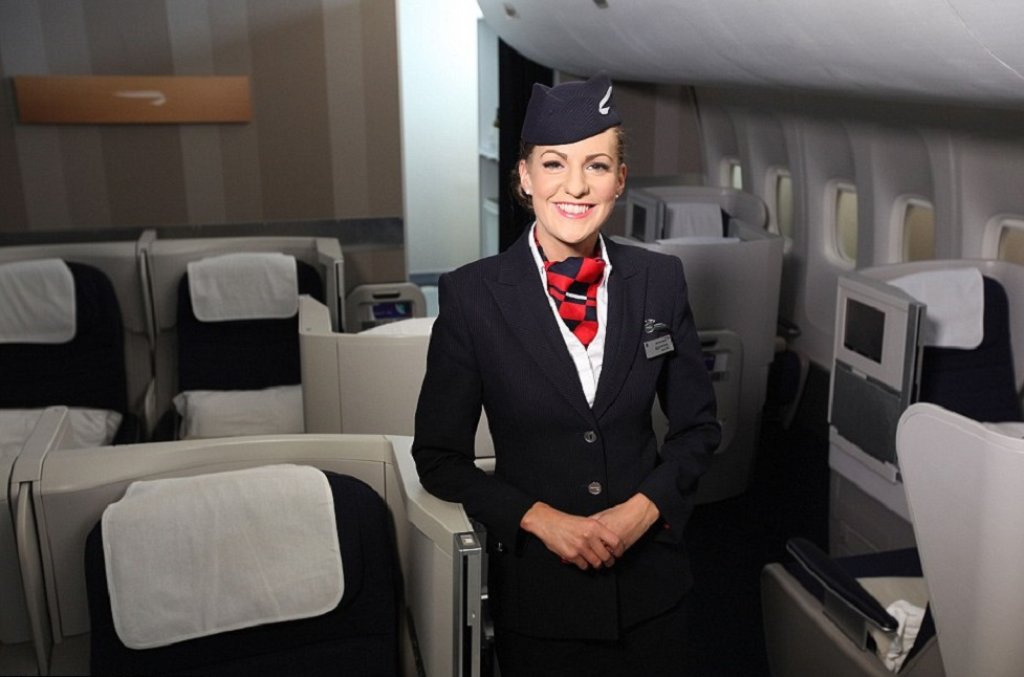 Настоящата униформа на British Airways