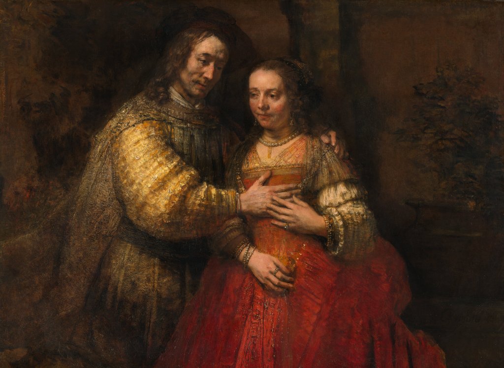 Rembrandt_Harmensz._van_Rijn_-_Portret_van_een_paar_als_oudtestamentische_figuren,_genaamd_'Het_Joodse_bruidje'_-_Google_Art_Project