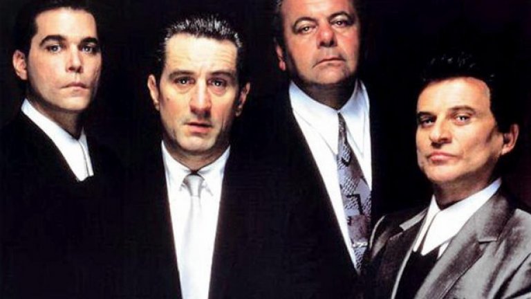 Криминалната класика "Добри момчета" на Мартин Скорсезе от 1990-а с участието на звезди като Рей Лиота, Робърт Де Ниро и Джо Пеши също намира място в топ 10
